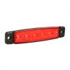 Dasteri 6 LED markeringslamp 24v – ROOD - Afbeelding 2