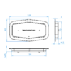 Dubbelbrander inbouw frame 12mm - Afbeelding 7