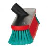 Vikan Transport wasborstel 36cm ovaal, watertoevoer, rubber stootrand - Afbeelding 3