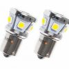 BA15S LED lamp oranje 9/32V (2 stuks)