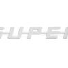 super logo blauw/rood/wit/zwart kunstof - Afbeelding 3