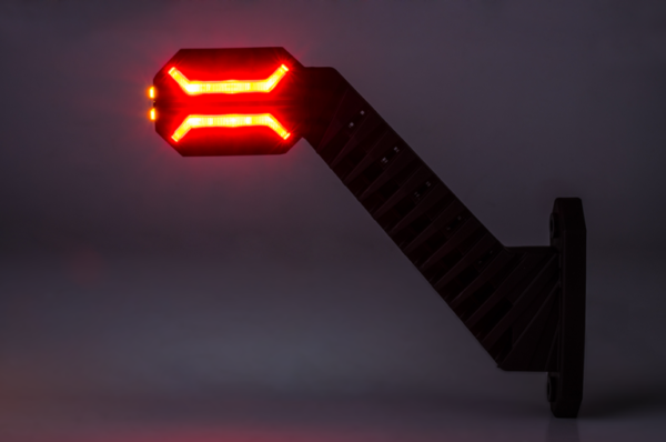 Led breedtelamp dragon links/rechts (setje) - Afbeelding 2