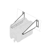 Steunen set t.b.v. watertank chassis montage - Afbeelding 3