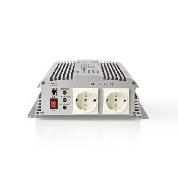 Omvormer "gemodificeerd" 24V>230V-1700  Watt,inc afstandbediening - Afbeelding 2