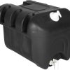 Watertank zwart 30L met kraan en zeepdispenser