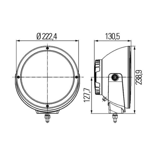 Hella Luminator Full LED Zwart verstraler - Afbeelding 4