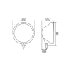Hella Verstraler Rallye 3000 - 9'' - Positielicht - Spot - Afbeelding 2