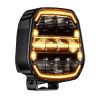 Ledson - Verstraler  - Epix 9+ - Strobe - 9'' - Positielicht Wit/Amber - 5 Flitspatronen - Driving
