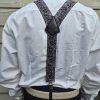 Danish plush Mens suspenders Grey - Afbeelding 2
