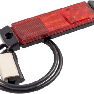 Markeringslamp met reflector rood
