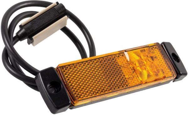 Markeringslamp met reflector oranje
