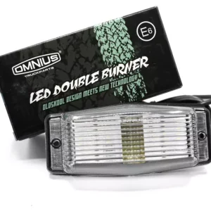 Omnius LED Dubbelbrander Wit