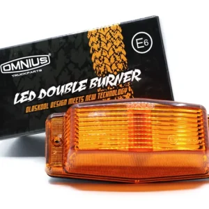 Omnius LED Dubbelbrander Oranje