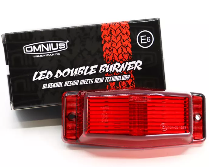Omnius LED Dubbelbrander Rood - Afbeelding 4