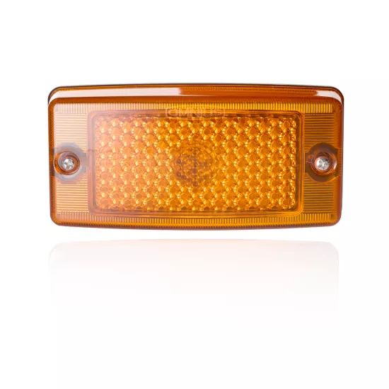 OMNIUS LED ZIJMARKERINGSLAMP - LED ORANJE / LENS ORANJE - KNIPPERLICHT - Afbeelding 5