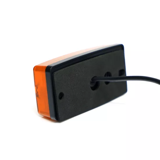 OMNIUS LED ZIJMARKERINGSLAMP - LED ORANJE / LENS ORANJE - KNIPPERLICHT - Afbeelding 4