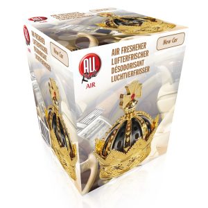 ALL RIDE Luchtverfrisser kroon new car 50ml