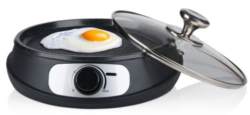 AllRide Teppanyaki Grill – 24V voor Vrachtwagen – Ø26 cm – 250W – Inclusief Deksel & Spatel - Afbeelding 5